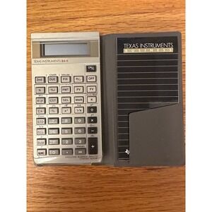 Texas Instruments BA II Executive Business Analyst Calculator with Cover/manual